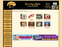 Tablet Screenshot of countrylightcandle.com